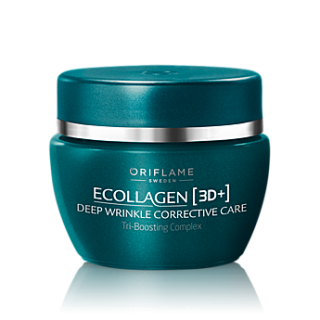 Crema de fata ECOLLAGEN 3D+ Deep Wrinkle pentru riduri adanci 50 ml