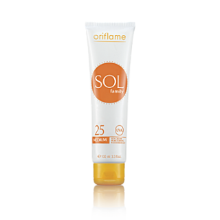 Crema de plaja SOL Family FPS 25-mediu 100 ml